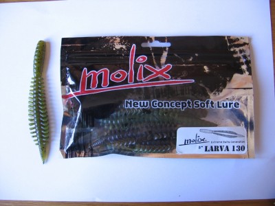 Molix Larva 5''.10 шт.<br />Цена-5,50 лс