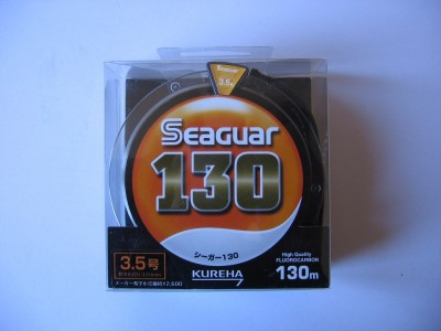 KUREHA Seaguar 130 100% FLUOROCARBON LEADER.130 м. 0,31 мм.14 ЛБ.<br />Цена 23 лс.
