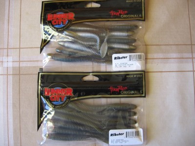 Lunker City Ribster Worm 4,5''.В пачке 10 шт.<br />цена -5,00 лс.