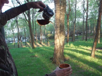 Pu-Erh, источник энергии во время длительных рыбалок.