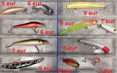 Maria, Megabass, Daiwa, Jackall etc