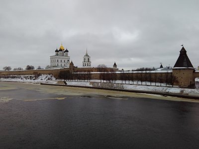 &quot;Россия начинается здесь.&quot;<br />Псковская крепость.